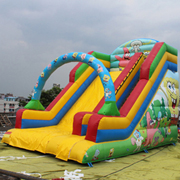 inflatable spongebob slides